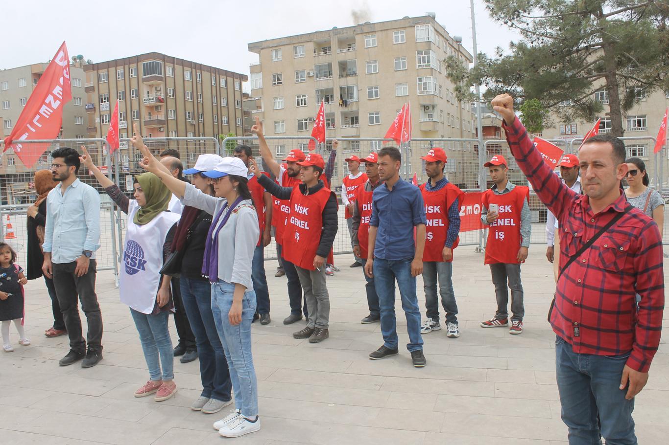 Mardin’deki 1 Mayıs mitingine katılım olmadı